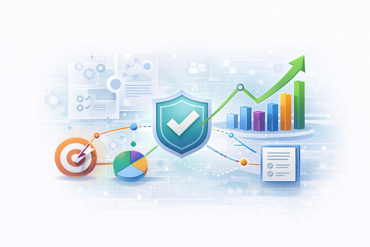 Definições de resultado, fontes e governança da informação para medir impacto.