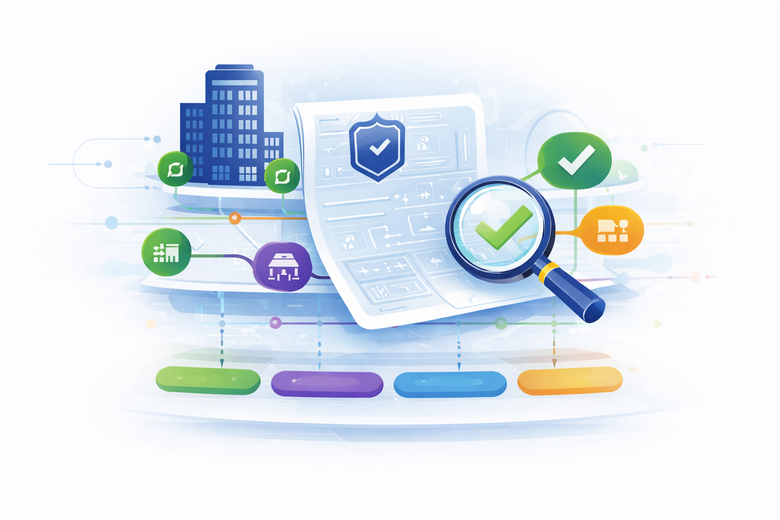 Camadas de método e regras de trabalho no ecossistema.